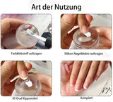 Biutee Nail Stamper 30 Pièces Ensemble de Tampons à Ongles Modèle d'Ongle Stamping d'Ongles Animaux Fleurs Images Plaque de Stamping d'Ongles avec 2 Tampons 2 Grattoirs Accessoires de Conception d'Ongles Tampon à Ongles Français