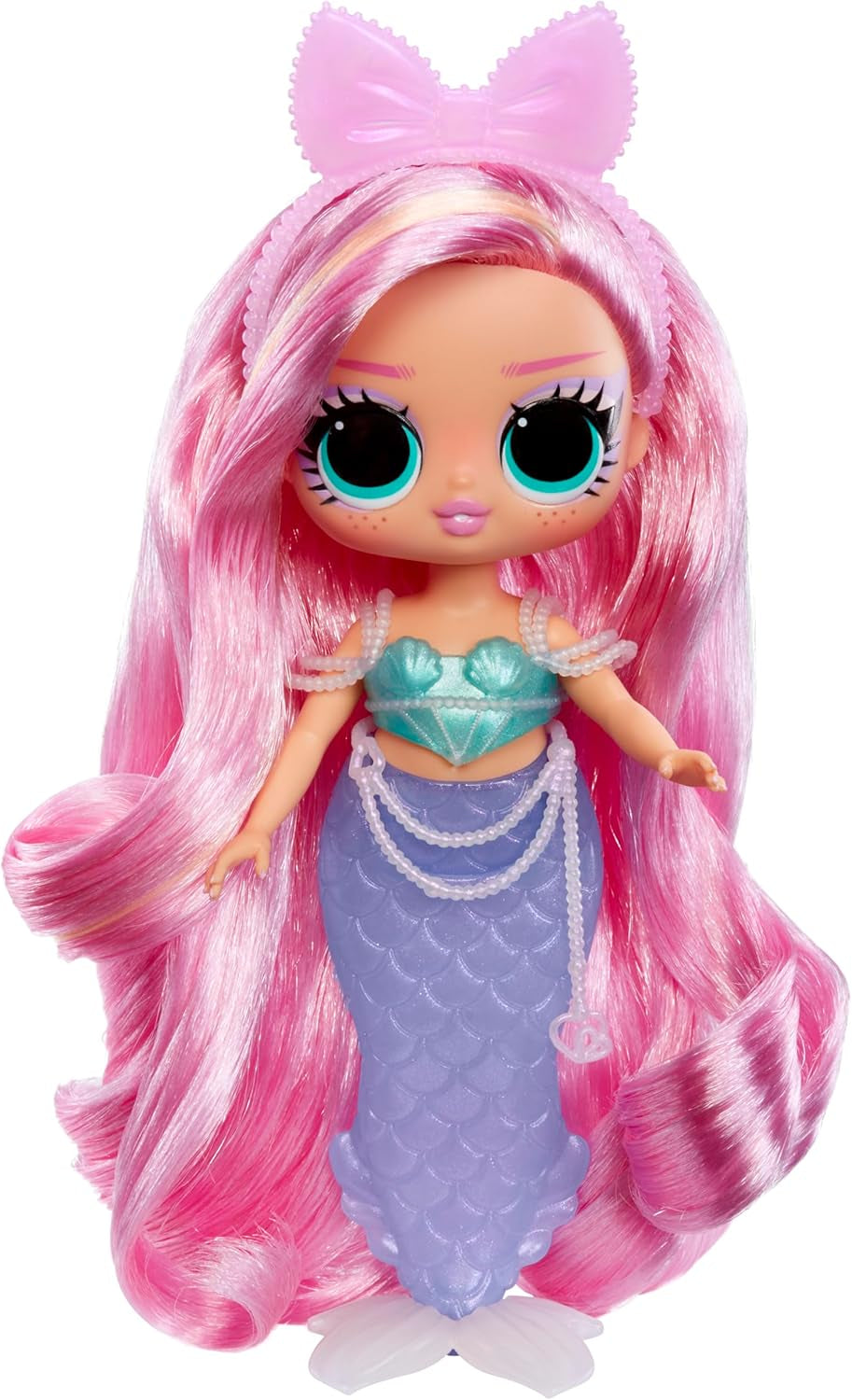 Mdr Surprise ! Tweens - Lola Waves Mermaid - Poupée mannequin avec queue changeante de couleur, nageoire mobile et jolis accessoires - Jouet pour enfants et collectionneurs à partir de 4 ans
