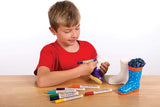 Baker Ross Pots en céramique 'Wellies' pour enfants (2 pièces)