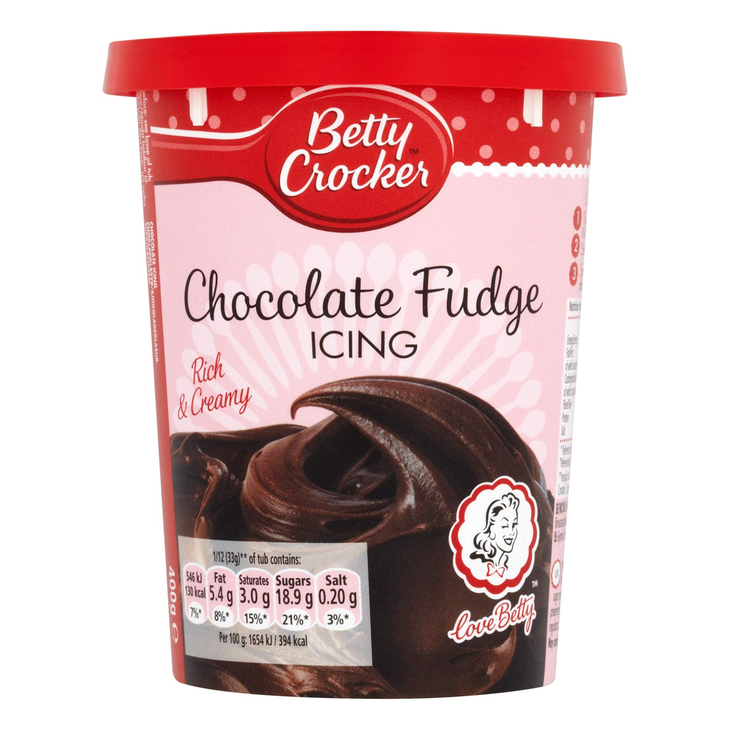 Glaçage Fudge au Chocolat 400g - Glaçage pour gâteau à la pâte à sucre chocolat et caramel Naty Shop