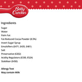 Glaçage Fudge au Chocolat 400g - Glaçage pour gâteau à la pâte à sucre chocolat et caramel Naty Shop
