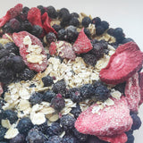 Cerises amères lyophilisées | Morceaux de fruits lyophilisés 100% naturels Fruits secs | Cerises amères séchées | Cerises amères lyophilisées | ZingyZoo Produits déshydratés Naty Shop