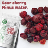 Cerises lyophilisées | Cerises acides séchées | Fruits lyophilisés | Fruits secs lyophilisés | Fruits lyophilisés Cerises séchées | Smoothie Fourrure Fruits lyophilisés (90g) Produits déshydratés Naty Shop
