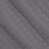 Amazon Basics Couette surdimensionnée avec relief, 170 X 210 cm, motif losanges gris foncé Lits et couvertures Besuche den Amazon Basics-Store