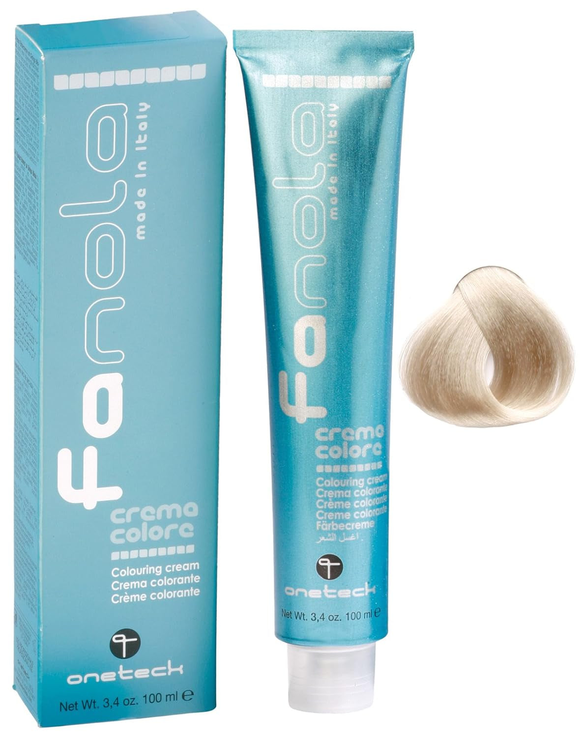 Fanola crema colore Crème colorante 7.0 Blond, 100 ml