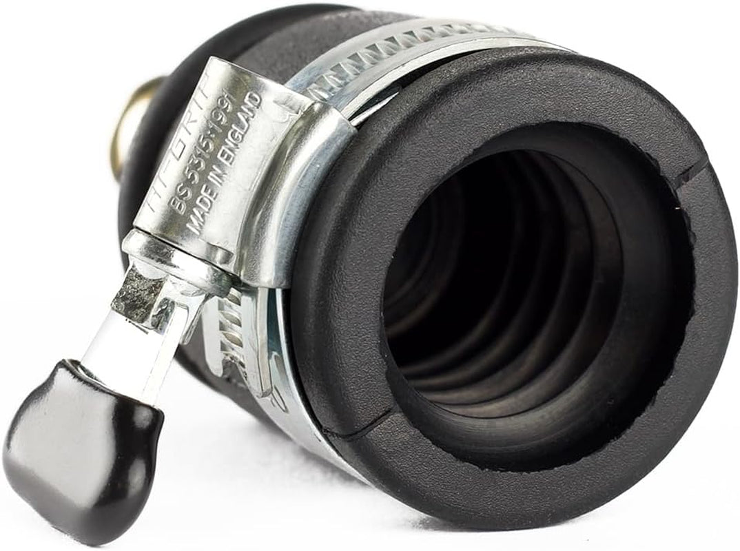 Connecteur de robinet à emboîtement | Diamètre 20-30 mm | Laiton massif | Sûr et durable | Fixation sécurisée | Robuste et résistant à la corrosion, noir/argent/or