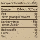 Seitenbacher Bio Müsli Voll-Biologische Mischung I Ohne Zugesetzten Zucker I Ohne Zugesetztes Fett I (1 X 750 G) Céréales Naty Shop