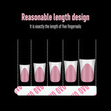 NOVO OVO 360 pièces facile à déchirer à presser sur feuille adhésive transparente double face pour nail art, emballage/stockage/pratique/accessoires, 30 pièces x 12 feuilles