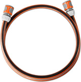 Kit de raccordement Gardena Classic 13 mm (1/2 pouce), 1,5 m : Adaptateur de tuyau pour raccorder un enrouleur de tuyau, tuyau avec composants du système, 22 bar (18011-20)