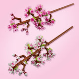 Fleurs de cerisier LEGO Botanicals - Fleurs artificielles à construire - Décorations de bureau pour enfants - Bouquet de fleurs à exposer - Cadeau pour femmes et hommes à partir de 8 ans - Botany Collection 40725 Jeux de construction Besuche den LEGO-Store