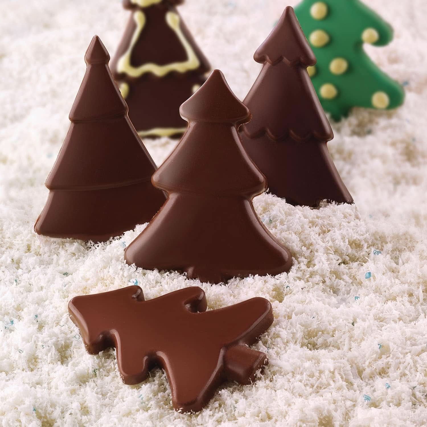 Silikomart 22.146.77.0065, pour chocolat, "Choco Pine" Cuisine Naty Shop
