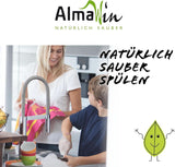 Almawin eco, poudre à vaisselle 2,8kg, 112 lavages, dosable pour différentes quantités de vaisselle Naty Shop