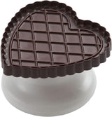 Silikomart 22.166.77.0165 CKC06, Set forme chocolat et emporte-pièce Naty Shop