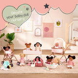 LullaBy – Baignoire pour poupée – Ensemble de bain – Jouet de bain – Accessoires pour poupée – Jeu d'eau réaliste – Enfants de 2 ans et plus