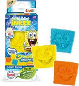 INKEE Bob l'éponge Surprise Bombe de bain pour enfants Bob l'éponge à collectionner 80 grammes Naty Shop Lot de 3 bombes de bain Bob l'éponge