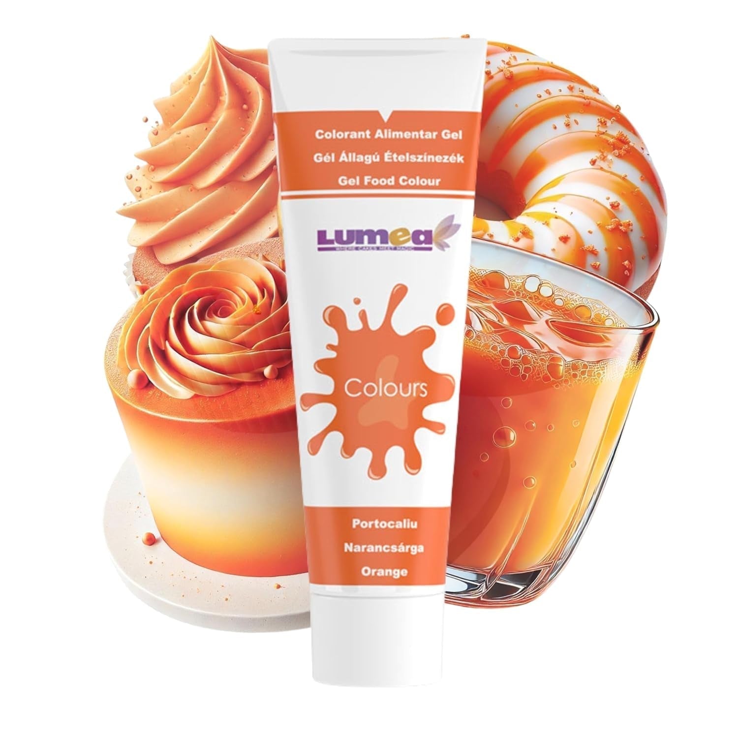Dekozauber 24 Colorant Alimentaire Rouge, Gel, 30 g, Végétalien, Sans Sucre, Hautement Concentré, Colorant Alimentaire Rouge pour Fondant, Crème au Beurre, Boissons et Plus