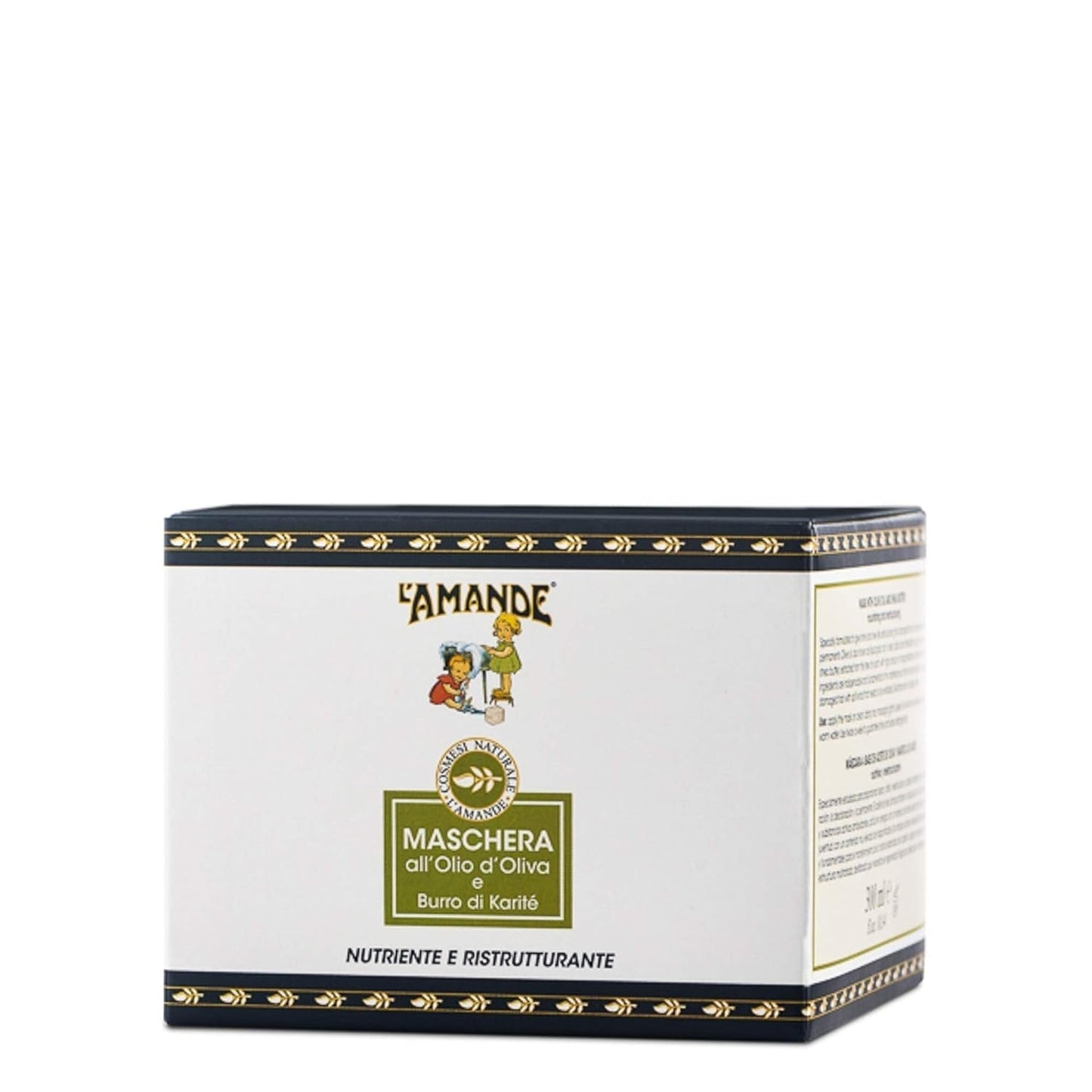 Masque visage à l'huile d'Oliva - Masque capillaire 300 ml Naty Shop