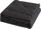 Good Nite Couverture lestée pour adultes Gris Couverture de relaxation pour et pour la détente Couverture lestée Gris 125X150Cm 4Kg Couvertures et couettes Naty Shop Gris 150X200Cm, 6Kg