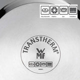 WMF Profi plat à rôtir 28 cm induction, poêle en acier inoxydable Cromargan, casseroles et poêles découvertes Naty Shop