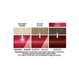 Teinture capillaire Live ultra brillante ou rouge pastel 3 pièces couleur semi-permanente dure jusqu'à 15 lavages - 092 Pillar Box Red Naty Shop Hair Dye