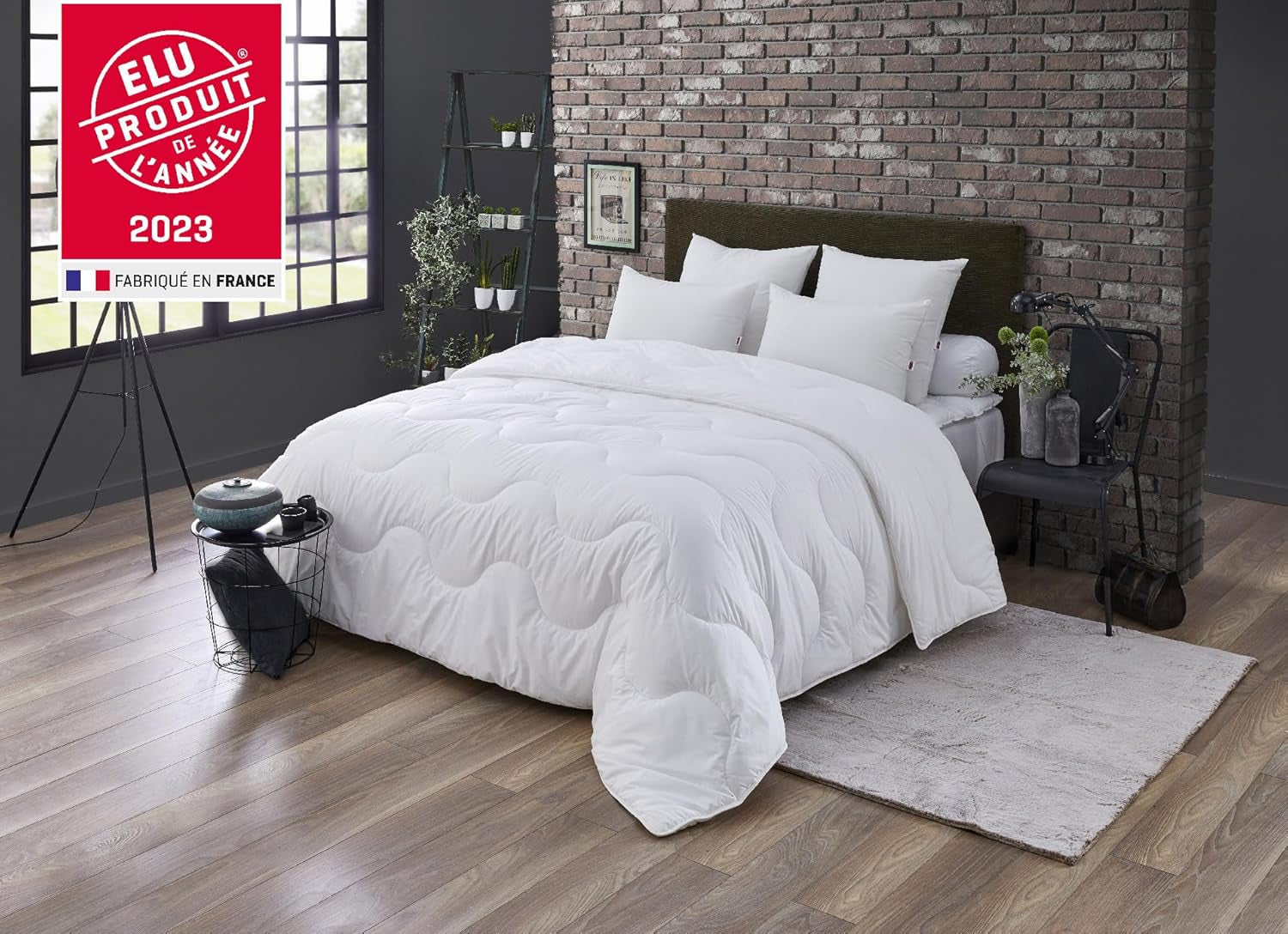 DODO | Produit Elu de l'année 2023 Couette L, 220 X 240 cm, Pour lit double, Très douce, Recyclée, Lavable en machine à 40 °C Couettes et couettes Naty Shop 220/240