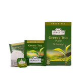 Ahmad Tea – Thé vert – Sachets de thé emballés individuellement avec 2 g de thé par portion – 20 sachets de thé à bandes (lot de 2)