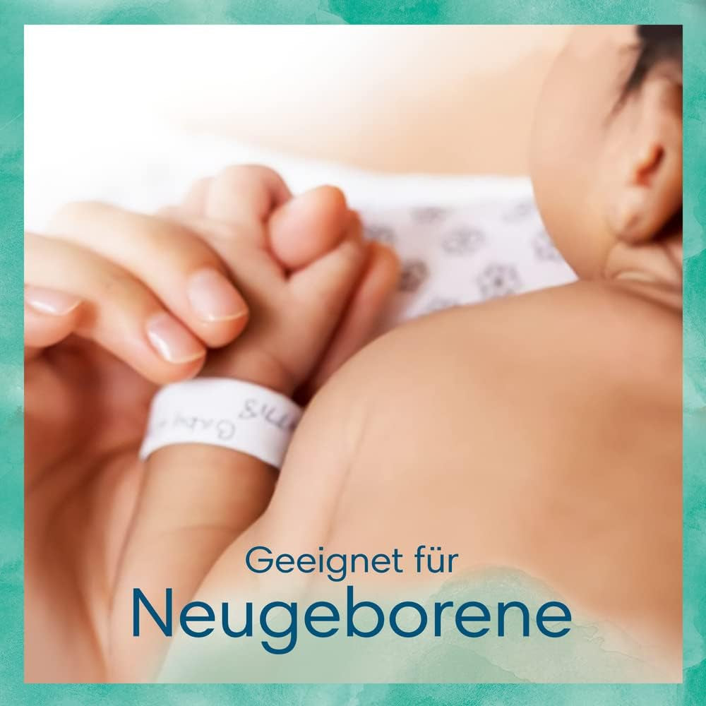 Boîte de recharge 2320 Plus 2017 (paquet de 6) et boîte de lingettes humides Pampers Harmony Aqua Baby, 720 lingettes (15 x 48), protection douce de la peau avec 99 % d'eau