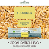 Pâtes spaghetti bio no. 5 - 500g de blé Khorasan – Blé ancien, riche en protéines, cultivé 100% italien – Polyvalent en cuisine et riche en nutriments