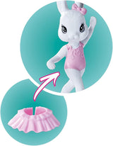 Simba 105733603 - Steffi Love Dancing Ballerina, Steffi en poupée ballerine avec ami animal et jupe rotative, poupée de jeu 29 cm, à partir de 3 ans