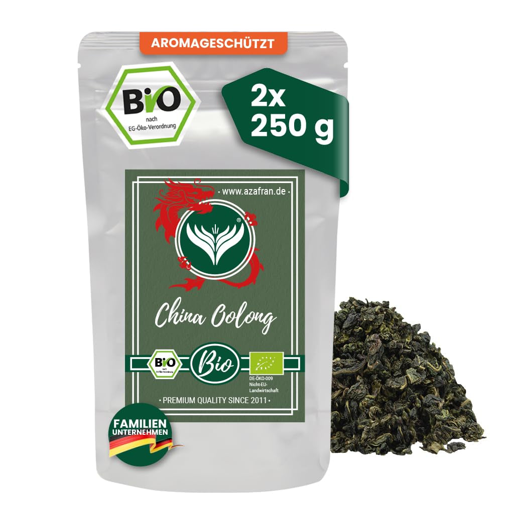Thé Oolong BIO Azafran Chine Floral Ti Kuan Yin 250 g
