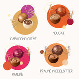 Merci Lovelies Creamy – 185 grammes – Mélange praliné avec spécialités de chocolat fourrées Naty Shop