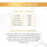 Boulettes de viande végétariennes moelleuses au poulet et aux carottes Purina Gold, 24 boîtes de 85 g chacune