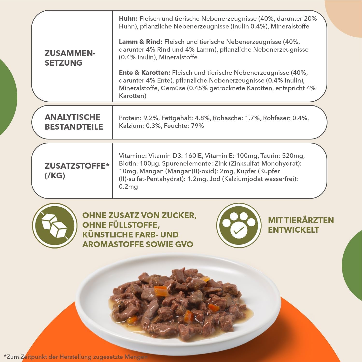 IAMS Delights Land Collection Nourriture humide pour chats sans céréales – Pack varié de viande Multi Pack Nourriture humide sans céréales pour chats de 1 an et plus 12 x 85 g