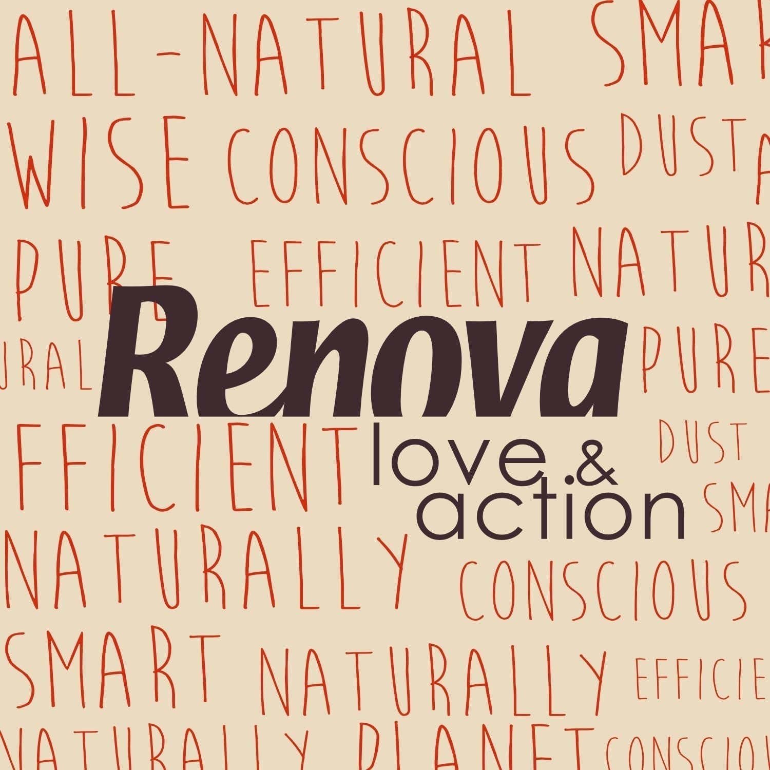 Papier toilette Renova Eco Love & Action, 4 pièces