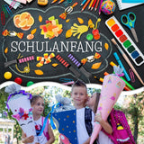 Craie à cheveux Magicat pour filles I 10 couleurs lavables et 5 élastiques à cheveux I Cadeau pour les filles de 4 à 10 ans I Cadeau créatif pour la fête d'anniversaire des enfants 2025 I Coloration pour cheveux Naty Shop sûre et colorée