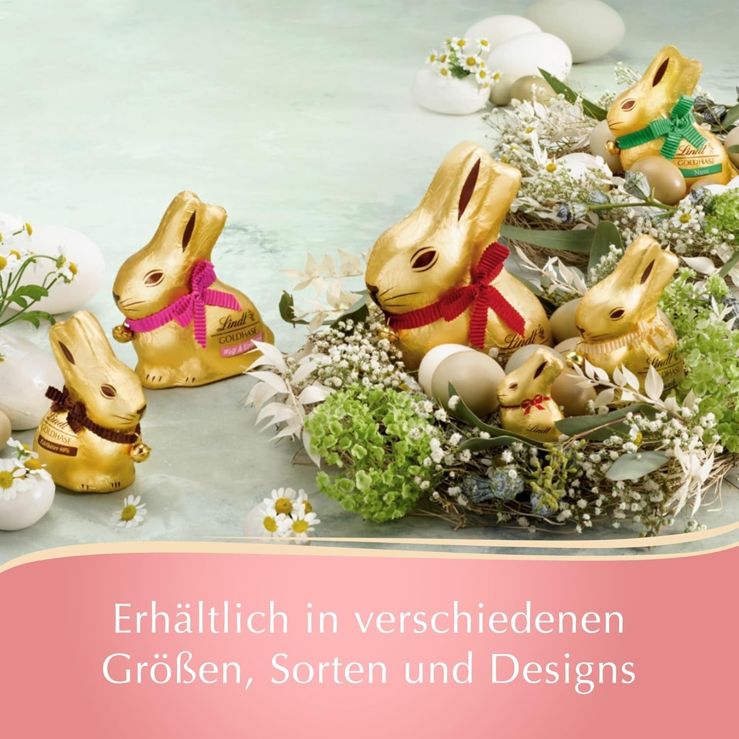 Lapin doré au chocolat Lindt | Le lapin doré 100g | Chocolat au lait de qualité supérieure Lapin de Pâques | Chocolat de Pâques | Cadeau de chocolat | Le lapin en chocolat | Le lapin de Pâques