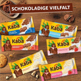 Barre de chocolat fourrée au chocolat au lait entier et à la crème de lait Kaba Barre de 90 g de chocolat fondant avec crème de lait légère et saveur originale Kaba (paquet de 2)