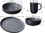 Ritzenhoff & Breker Jasper Combo Service de table | 16 pièces