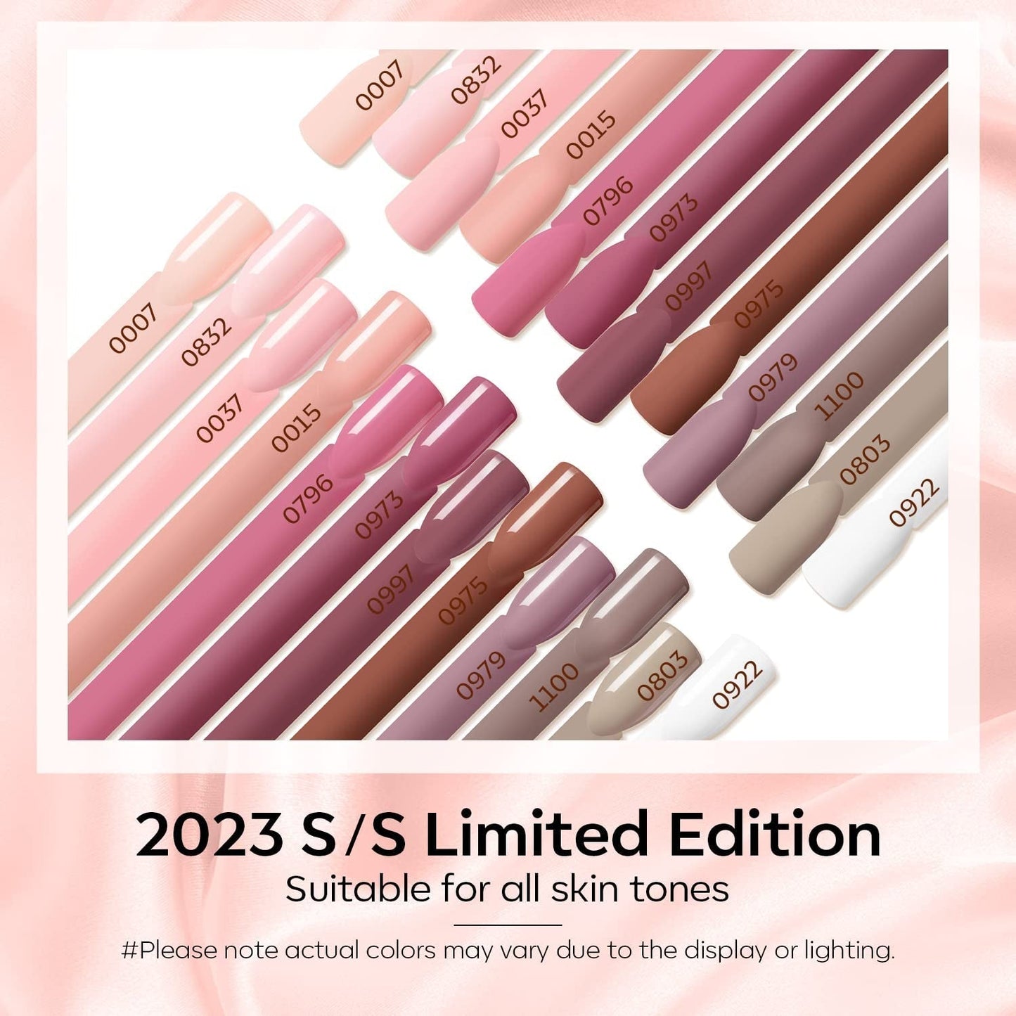 Modelones Ensemble de Vernis à Ongles Gel 35 Pièces, Ensemble de Vernis à Ongles UV avec Lampe 48W, Ensemble de Vernis à Ongles Gel Nude Marron Blanc Rose, Ensemble de Vernis à Ongles Gel UV avec Top Coat Base Nail Studio Set