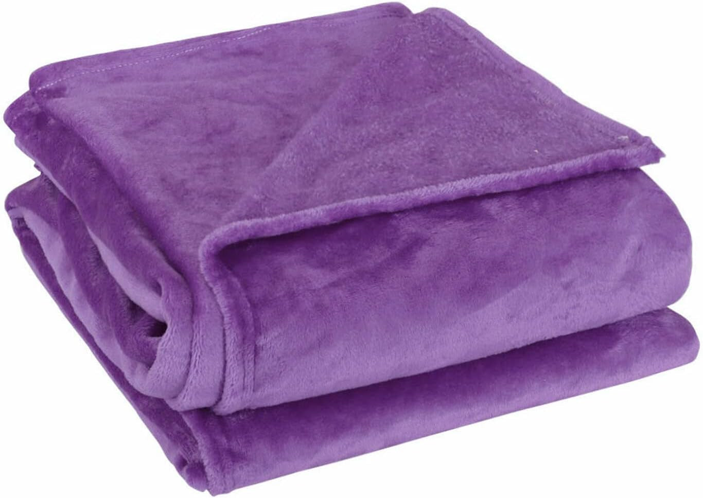 Sourcing Map Couverture douillette Couvre-lit Couverture polaire douce et chaude comme couverture de canapé Couverture de canapé Salon et couverture câline Couverture en laine velours doux peluche vert pomme 150X200Cm Lits et couvertures uxcell Violet foncé 200X230Cm