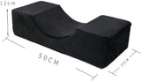 Whiteswan Extension de Cils Ergonomique Courbe en Mousse à Mémoire Oreiller de Salon Cils Beauté Maquillage Oreiller Oreiller de Couchage Soutien du Cou Oreillers Cervicaux Orthopédiques Naty Shop