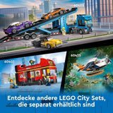 Bus à impériale LEGO City, bus jouet à deux étages, ensemble de véhicules pour filles et garçons à partir de 7 ans, contient 5 figurines, dont un bébé dans un landau 60407 Jeux de construction Besuche den LEGO-Store