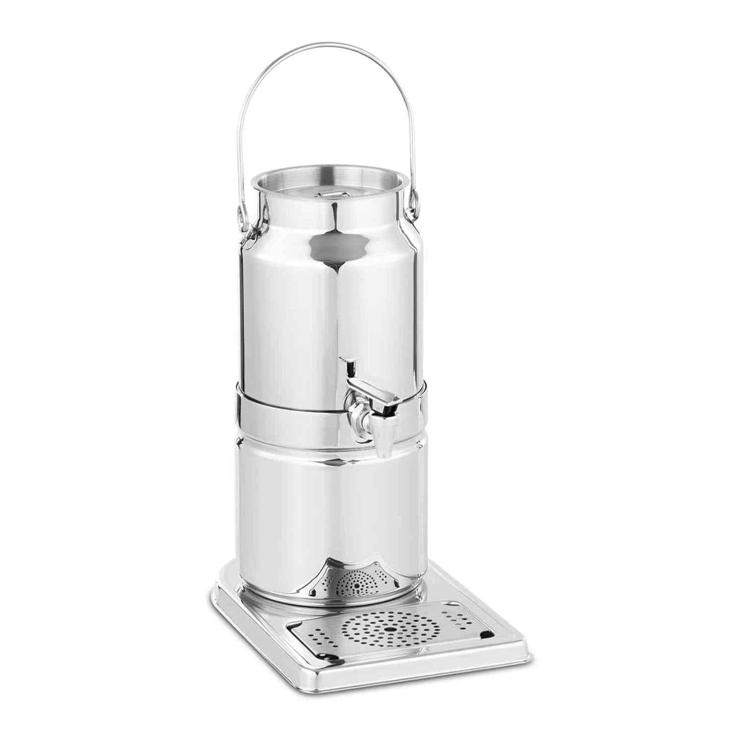 APS 10830 Mug à lait -TOP FRESH-, 21 x 32 cm, H : 39 cm, Inox 18/8, 1 poche réfrigérante à la base