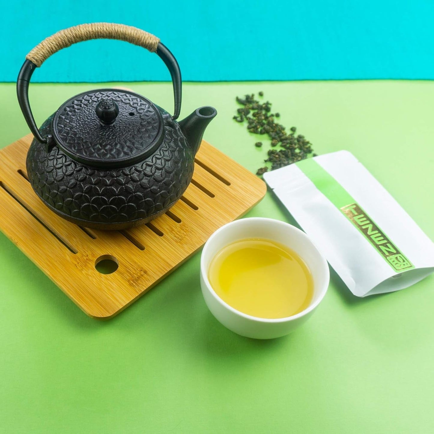Thé au lait Oolong d'Alishan, Taiwan | Jin Xuan Milky Oolong Haute Qualité 100% Naturel Sans Saveur (100g)