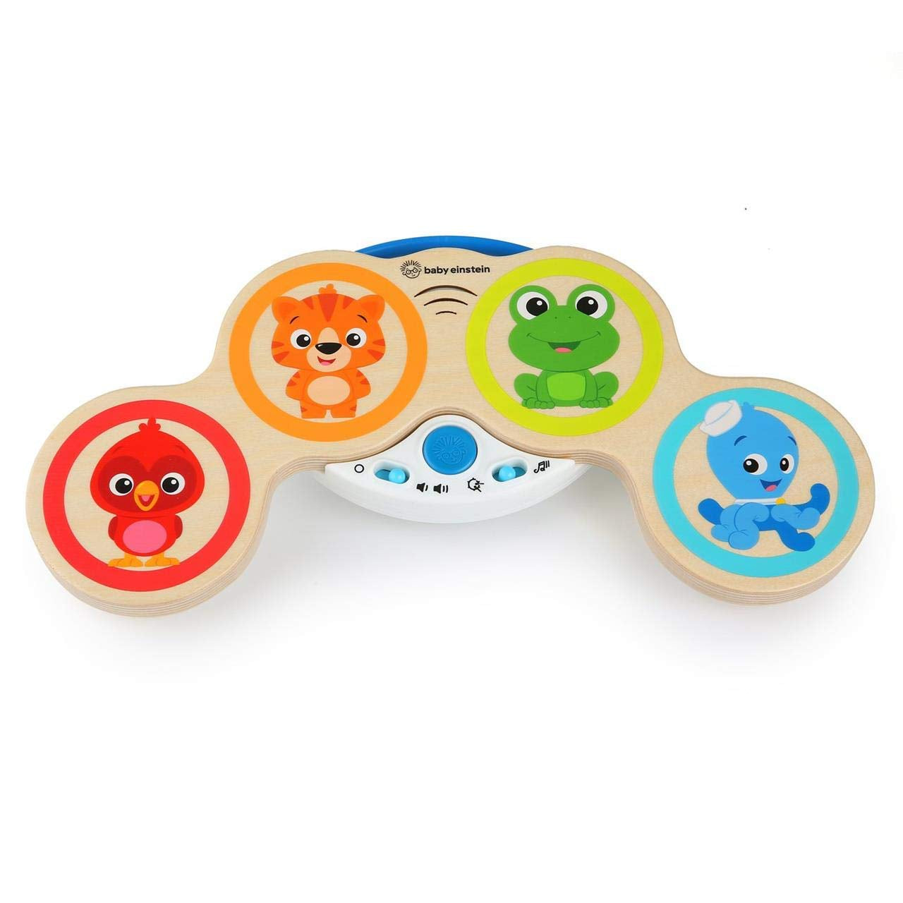 Jouet musical Baby Einstein Magic Touch avec tambour en bois à partir de 6 mois & Hape Penguin Musical Wobbler, mélodie oscillante colorée, jouet Roly-Poly à partir de 6 mois Bebe Toys Naty Shop