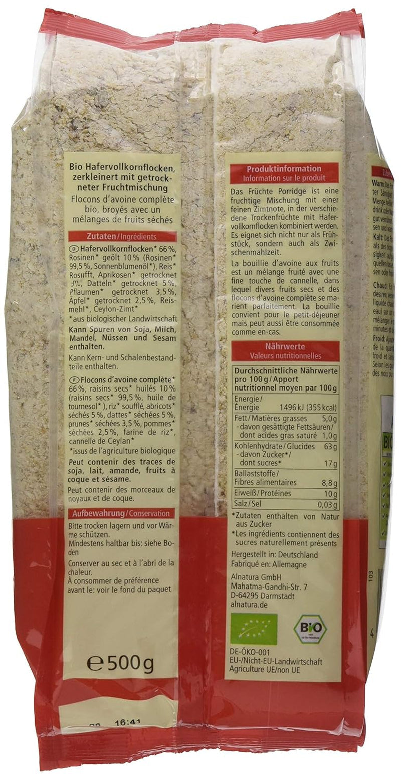 Bouillie de fruits, 500g