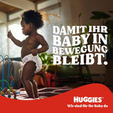 Couches pour bébé Huggies Little Movers, motif Disney, taille 3, 168 unités (3 x 56), boîte mensuelle