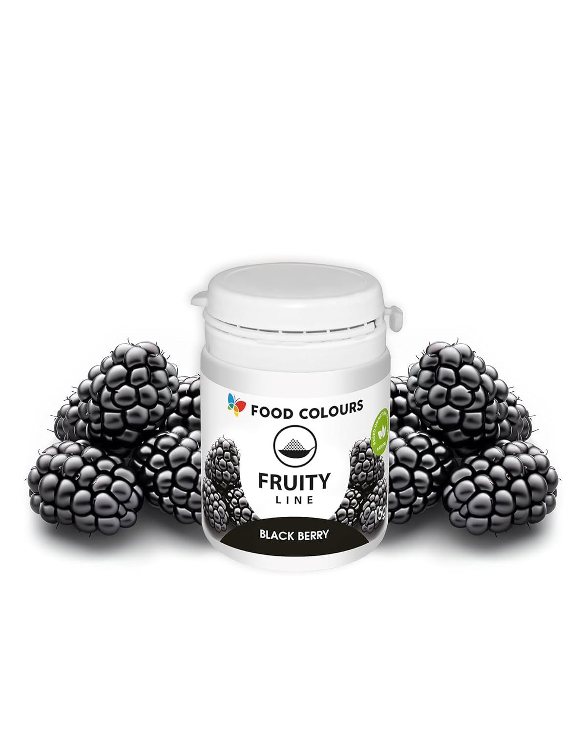 Colorant alimentaire en poudre colorant naturel Fruity Line BLEUET 20G colorant naturel en poudre pour crèmes glaçage pâte éponge en poudre colorant alimentaire pour boissons gelées