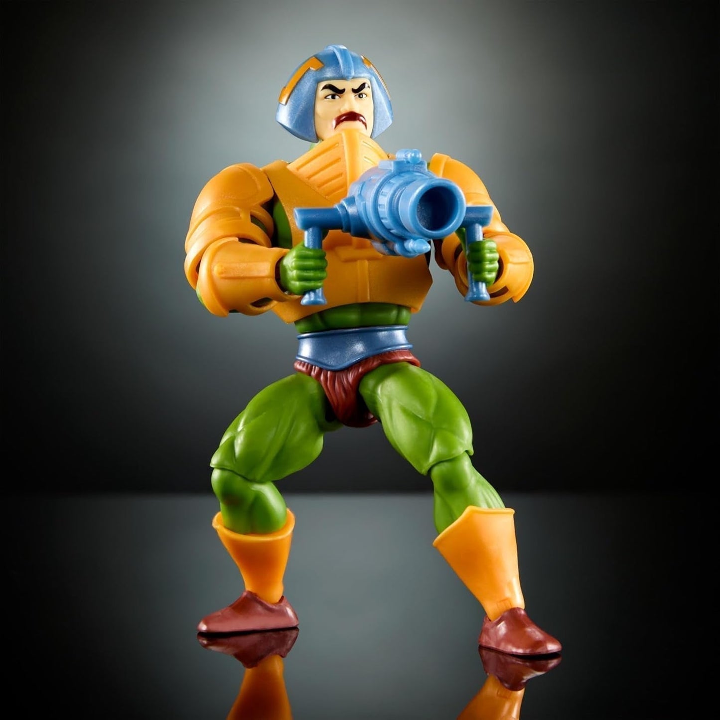 Jouet Masters of the Universe Origins, figurine d'action Duncan Man-At-Arms de la collection Cartoon, hauteur env. 14 cm, héros avec armure amovible et accessoires, figurines HYD25 Naty Shop