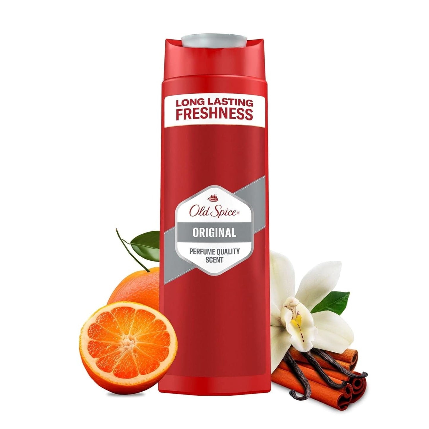 Gel douche et shampoing 3 en 1 Old Spice Original pour hommes, 400 ml Douche et bain Naty Shop